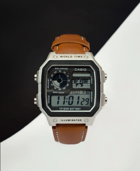Casio Illuminator World Time Digital Watch
