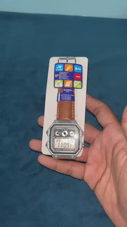 Casio Illuminator World Time Digital Watch